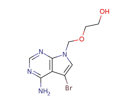 4-AMINO-5-BROMO-7-(2-HYDROXYETHOXYMETHYL)PYRROLO[2,3-D]PYRIMIDINE