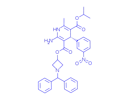 Molecular Structure of 722455-09-6 ((+)-Azelnidipine)