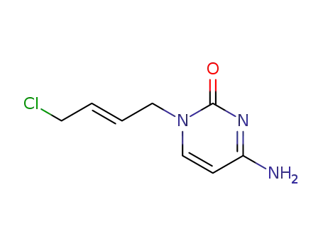 Molecular Structure of 117011-73-1 (4-amino-1-[(2E)-4-chlorobut-2-en-1-yl]pyrimidin-2(1H)-one)