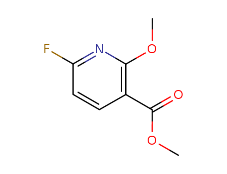 3-PYRIDINECARBOXYLIC ACID 6-FLUORO-2-METHOXY-,METHYL ESTER