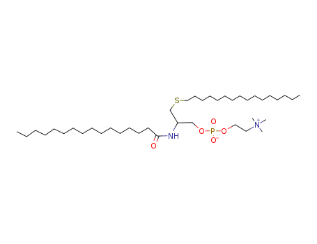 3,5-Dioxa-9-thia-4-phosphapentacosan-1-aminium,4-hydroxy-N,N,N-trimethyl-7-[(1-oxohexadecyl)amino]-, inner salt, 4-oxide,(7S)-