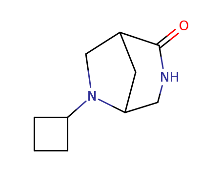 3,6-Diazabicyclo[3.2.1]octan-2-one, 6-cyclobutyl-