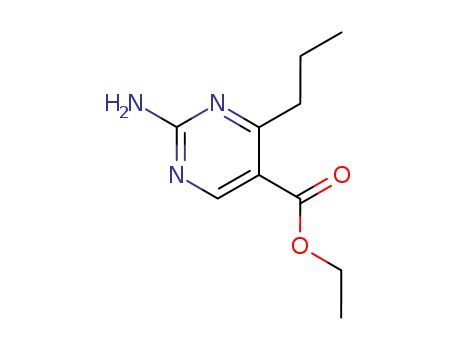 5-Pyrimidinecarboxylicacid, 2-amino-4-propyl-, ethyl ester