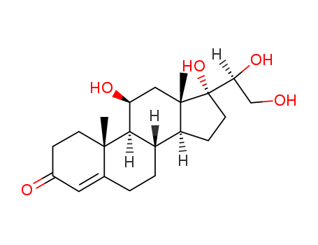 Pregn-4-en-3-one,11,17,20,21-tetrahydroxy-, (11b,20S)- cas  1719-79-5