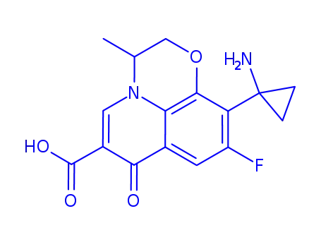 Molecular Structure of 127045-41-4 (Pazufloxacin)