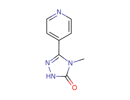 3H-1,2,4-Triazol-3-one,2,4-dihydro-4-methyl-5-(4-pyridinyl)-