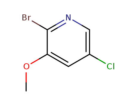 Pyridine,2-bromo-5-chloro-3-methoxy-