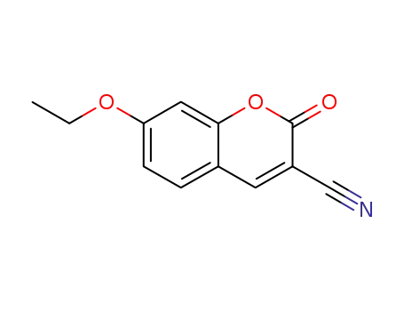 Molecular Structure of 117620-77-6 (3-CYANO-7-ETHOXYCOUMARIN)