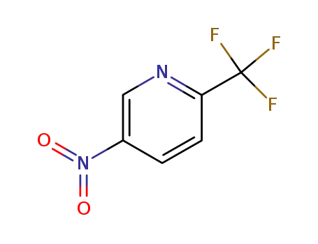 Molecular Structure of 116470-66-7 (2-(TRIFLUOROMETHYL)-5-NITROPYRIDINE)