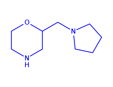 2-((Pyrrolidin-1-yl)methyl)morpholine 128208-00-4