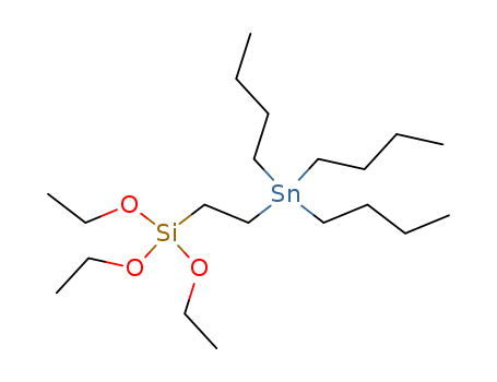 triethoxy[2-(tributylstannanyl)ethyl]silane