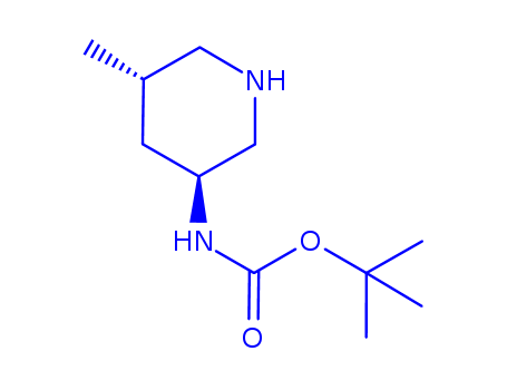 951163-61-4,Carbamic acid, N-[(3S,5S)-5-methyl-3-piperidinyl]-, 1,1-dimethylethyl ester,Carbamic acid, N-[(3S,5S)-5-methyl-3-piperidinyl]-, 1,1-dimethylethyl ester
