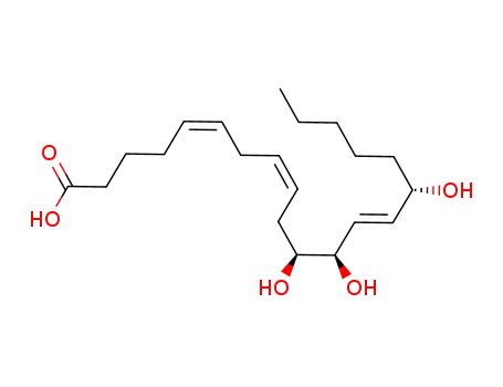 Molecular Structure of 82144-59-0 (11,12,15-trihydroxyeicosatrienoic acid)