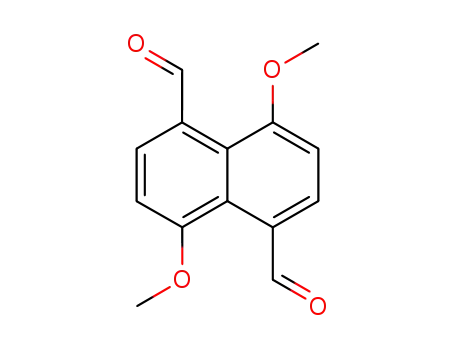 Molecular Structure of 128038-44-8 (1,5-DIFORMYL-4,8-DIMETHOXYNAPHTHALENE)