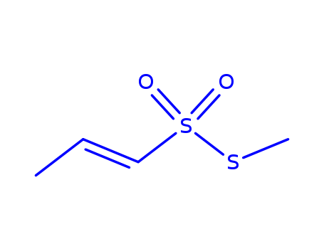 117869-74-6,S-methyl (1E)-prop-1-ene-1-sulfonothioate,1-Propene-1-sulfonothioicacid, S-methyl ester, (E)-; Allygrin