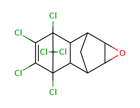 2,7:3,6-Dimethanonaphth[2,3-b]oxirene,3,4,5,6,9,9-hexachloro-1a,2,2a,3,6,6a,7,7a-octahydro- (9CI) cas  128-10-9