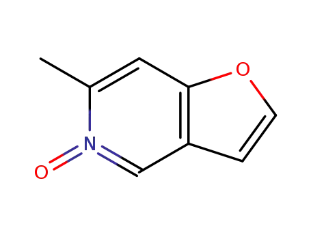Molecular Structure of 117013-83-9 (Furo[3,2-c]pyridine,6-methyl-,5-oxide(9CI))