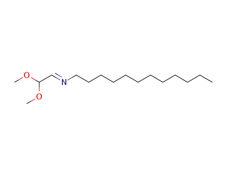 Molecular Structure of 118264-83-8 (1-Dodecanamine, N-(2,2-dimethoxyethylidene)-)