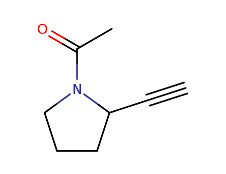 Pyrrolidine, 1-acetyl-2-ethynyl- (9CI)