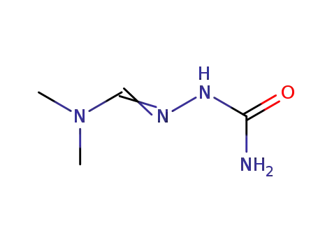 Molecular Structure of 118872-67-6 (Formamide, N,N-dimethyl-, semicarbazone (6CI))