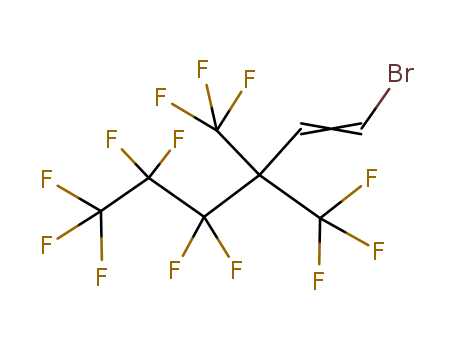 1-Hexene,1-bromo-4,4,5,5,6,6,6-heptafluoro-3,3-bis(trifluoromethyl)-