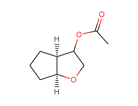 2H-CYCLOPENTA[B]FURAN-3-OL,HEXAHYDRO-,ACETATE,(3-A-,3A-A-,6A-A-)-