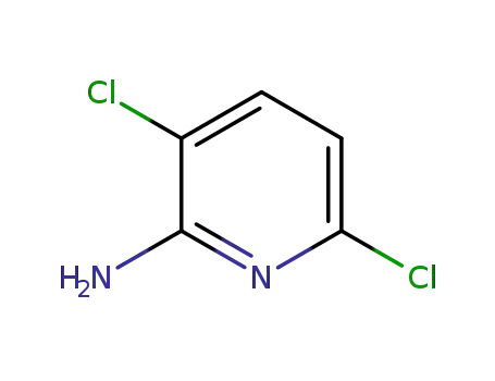 Molecular Structure of 313535-01-2 (2-Pyridinamine,3,6-dichloro-(9CI))