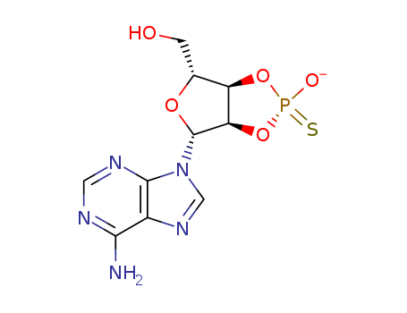 Adenosine, cyclic2',3'-(hydrogen phosphorothioate), (R)- (9CI)                                                                                                                                          (118275-99-3)