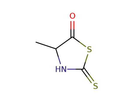 Molecular Structure of 99437-69-1 (5-Thiazolidinone,  4-methyl-2-thioxo-)
