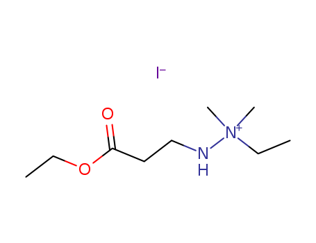 118603-65-9,ethyl 3-(2-ethyl-2,2-dimethylhydrazine)propionate,Hydrazinium,2-(3-ethoxy-3-oxopropyl)-1-ethyl-1,1-dimethyl-, iodide (9CI)