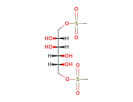 Molecular Structure of 1187-00-4 (MANNITOL,1,6-DIMETHYLSULPHONATE,D-)