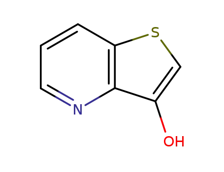 Molecular Structure of 118801-95-9 (Thieno[3,2-b]pyridin-3-ol (6CI))