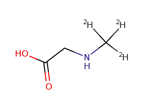 Molecular Structure of 118685-91-9 (SARCOSINE-METHYL-D3)