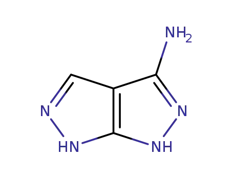 Molecular Structure of 128854-05-7 (3-AMINO-1,6-DIHYDROPYRAZOLO[3,4-C]PYRAZOLE)