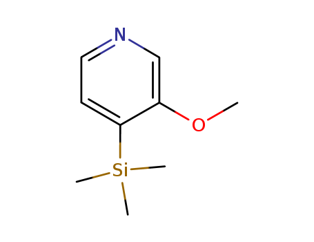 Pyridine,3-methoxy-4-(trimethylsilyl)-