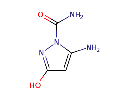 1H-Pyrazole-1-carboxamide,5-amino-2,3-dihydro-3-oxo-(9CI)