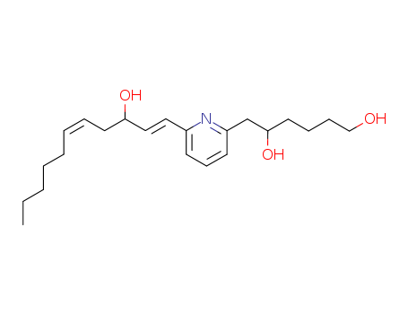 1,5-Hexanediol,6-[6-[(1E,3R,5Z)-3-hydroxy-1,5-undecadien-1-yl]-2-pyridinyl]-, (5S)-