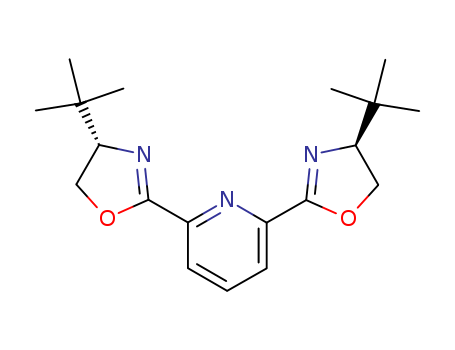 (4R)-4-tert-butyl-2-[6-[(4R)-4-tert-butyl-4,5-dihydro-1,3-oxazol-2-yl]pyridin-2-yl]-4,5-dihydro-1,3-oxazole