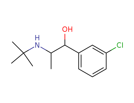 Benzenemethanol,3-chloro-a-[1-[(1,1-dimethylethyl)amino]ethyl]-