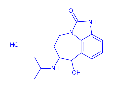 119520-06-8,Zilpaterol hydrochloride,Imidazo[4,5,1-jk][1]benzazepin-2(1H)-one,4,5,6,7-tetrahydro-7-hydroxy-6-[(1-methylethyl)amino]-, monohydrochloride,(6R,7R)-rel- (9CI);Imidazo[4,5,1-jk][1]benzazepin-2(1H)-one,4,5,6,7-tetrahydro-7-hydroxy-6-[(1-methylethyl)amino]-, monohydrochloride,trans-;