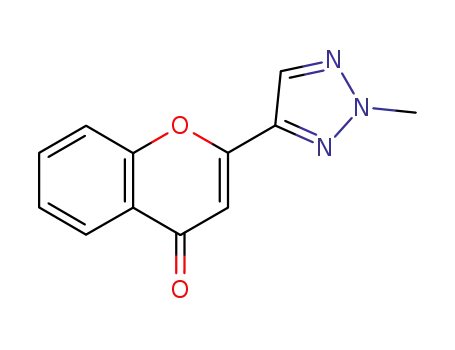 4H-1-Benzopyran-4-one, 2-(2-methyl-1H-1,2,3-triazol-4-yl)-