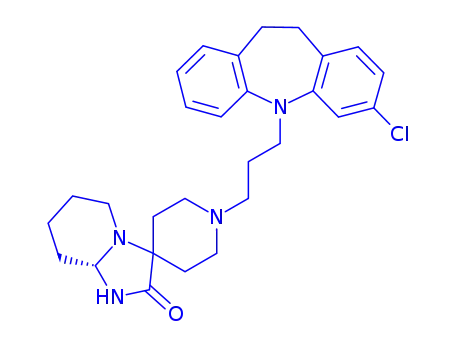Molecular Structure of 89419-40-9 (MOSAPRAMINE)