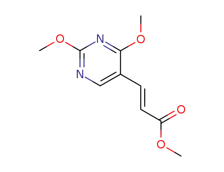 2,4-dimethoxy-5-[(E)-3-methoxy-3-oxo-1-propenyl]pyridmidine