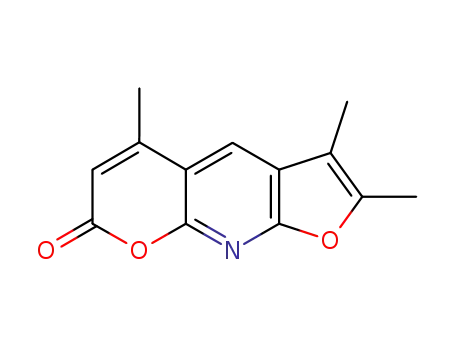 Molecular Structure of 120482-97-5 (4,4',5'-trimethylazapsoralen)