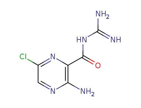 2-Pyrazinecarboxamide,3-amino-N-(aminoiminomethyl)-6-chloro-