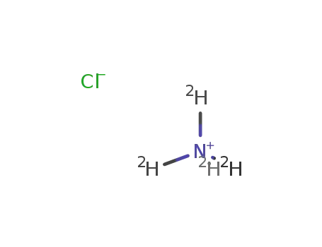 Molecular Structure of 12015-14-4 (AMMONIUM CHLORIDE-D4)