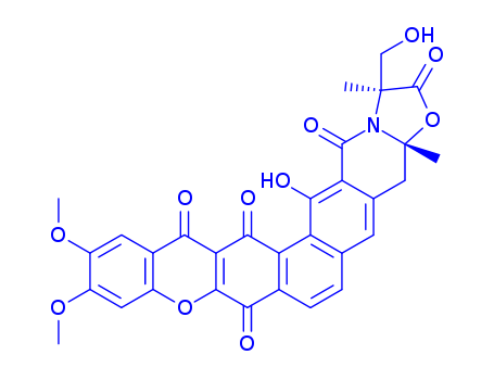 [1]Benzopyrano[2',3':6,7]naphth[2,1-g]oxazolo[3,2-b]isoquinoline-2,8,14,15,17(1H)-pentone,3a,4-dihydro-16-hydroxy-1-(hydroxymethyl)-11,12-dimethoxy-1,3a-dimethyl- (9CI)