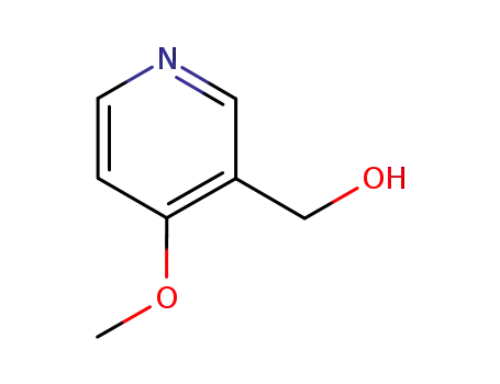 Molecular Structure of 120277-47-6 (3-Pyridinemethanol,4-methoxy-(9CI))