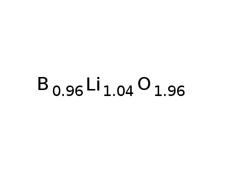 Molecular Structure of 12007-60-2 (Lithium tetraborate)