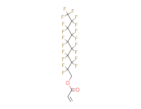 Molecular Structure of 335-83-1 (1H,1H-PERFLUORO-N-DECYL ACRYLATE)